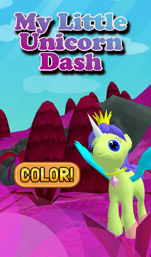 My Little Unicorn Dash 3D HD