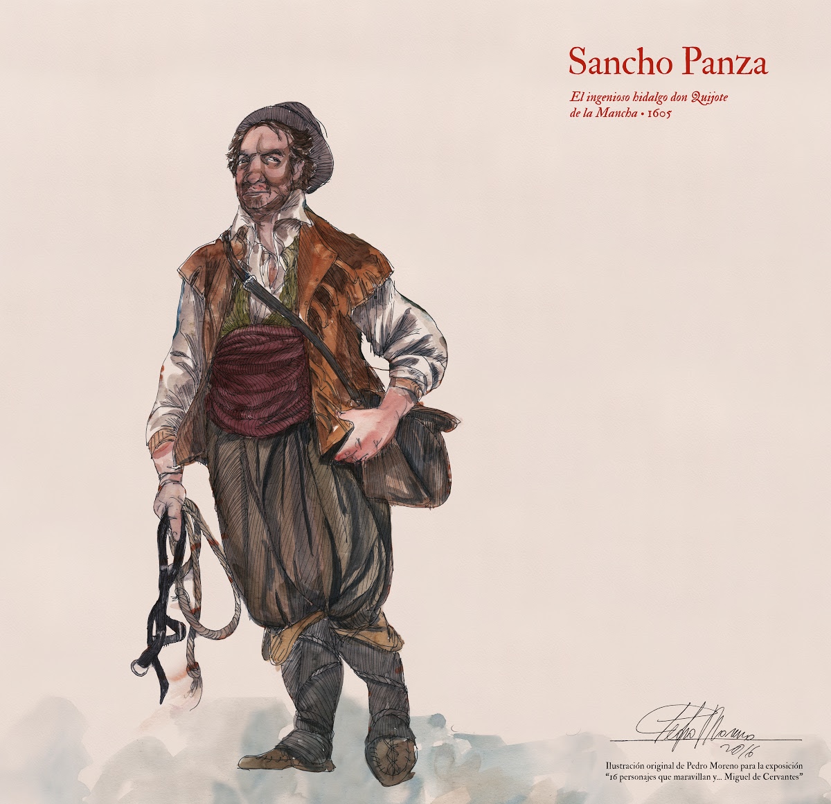 Sancho Panza The Ingenious Gentleman Don Quixote Of La Mancha Pedro Moreno Google Arts Culture