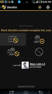 BlackList - screenshot thumbnail