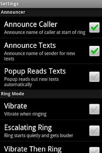 Ringo Pro: Texto y alertas ¡de Llamadas - Pantalla de miniaturas