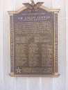 Logan Guards Plaque 