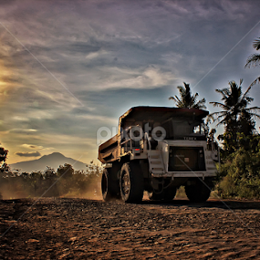 Monster Truck by Hindra Komara - City,  Street & Park Street Scenes