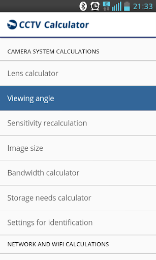 CCTV Calculator