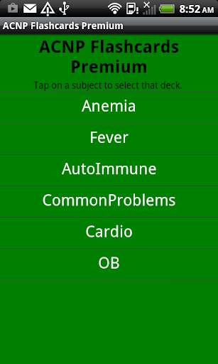 ACNP Flashcards Premium