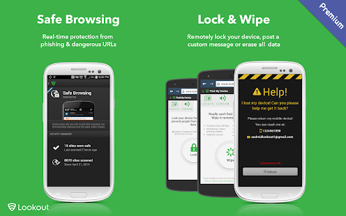 Security & Antivirus | Lookout - screenshot thumbnail
