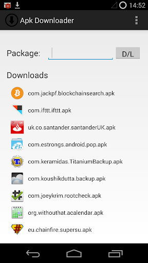 Apk Downloader Extension