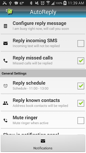 Auto Sms Calls Reply