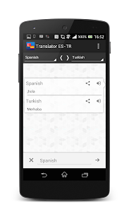 Lastest Spanish-Turkish translator APK