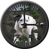 Dog 8 Bulldog Analog Clock