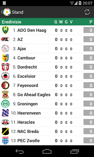 【免費運動App】Eredivisie Live-APP點子