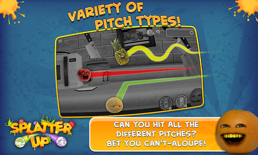 Annoying Orange: Splatter Up! Screen 3
