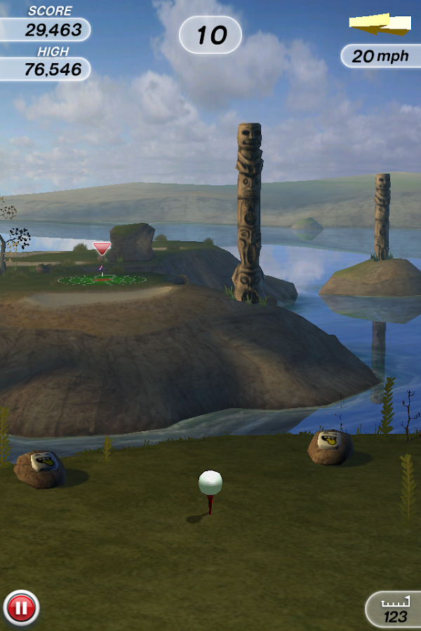 Flick Golf! - screenshot