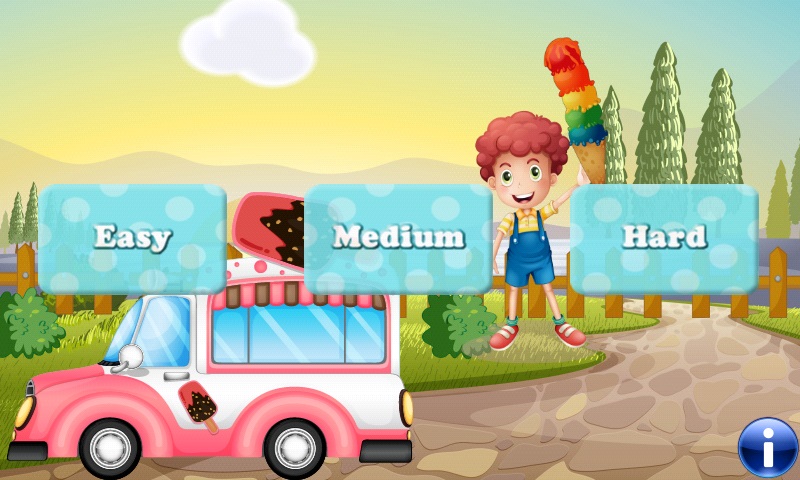 Android application Ice Cream game for Toddlers ! screenshort