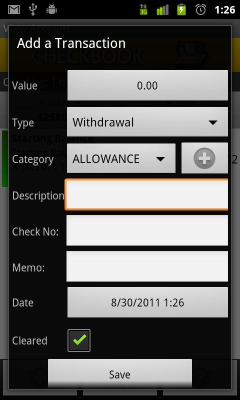 Checkbook - Android Apps on Google Play