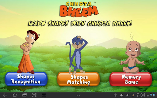 Learn Shapes With Bheem