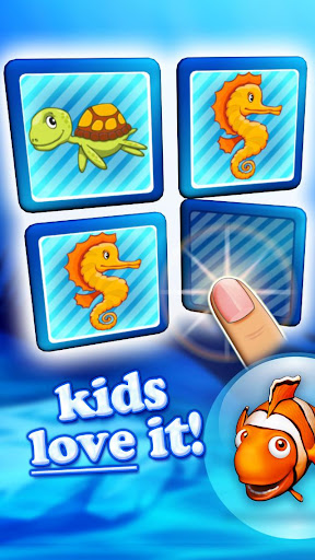 카드 쌍은 유아 및어린이를위한바다동물및애완동물퍼즐 HD