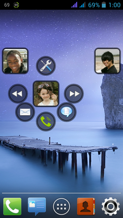 Easy Contact Widget Pro Screen 1