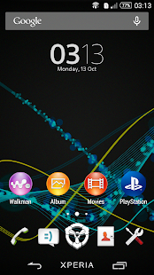 Lastest Theme XPERIEN™- Ice Line APK for Android