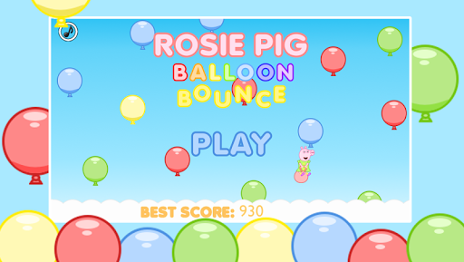 Rosie The Pig - Balloon Bounce