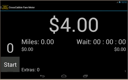 CrossCabbie Fare Meter