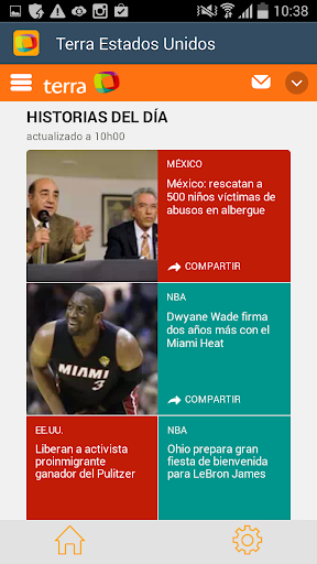 Terra: live news sports