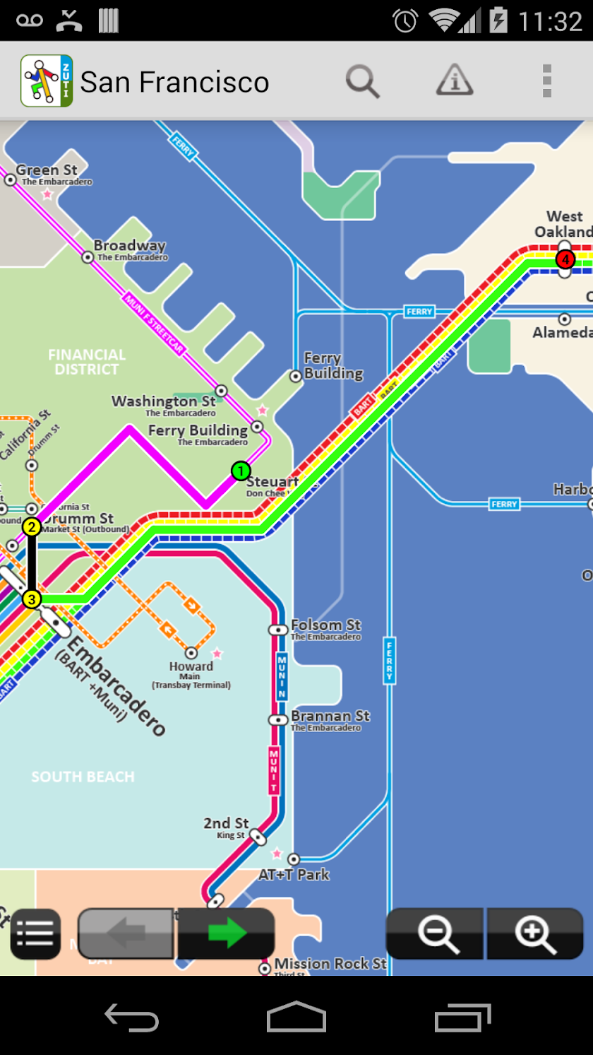 San Francisco Metro by Zuti Screen 2