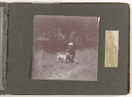 Portret van een jongen met een hond, Verenigde Staten