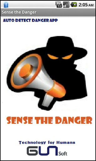 世界上第一台自动危害检测应用Sense the Danger