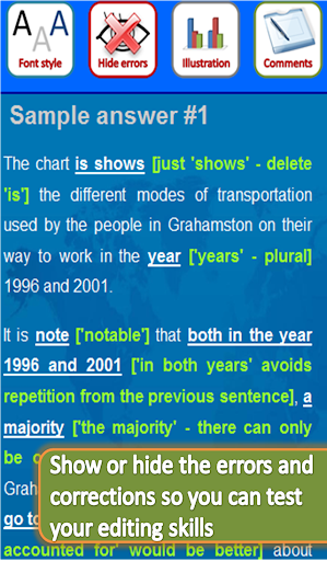 【免費教育App】IELTS writing model answers-APP點子