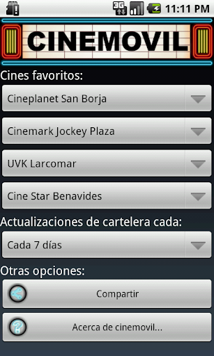 免費下載娛樂APP|Cine Movil: Cartelera en Perú app開箱文|APP開箱王