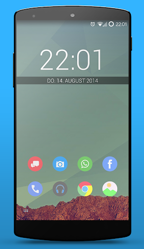 Minimal L Smart Launcher Theme