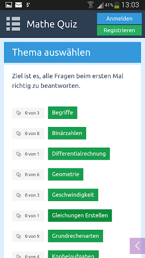 Das Mathe-Quiz deutsch