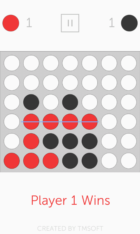 Android application Connect Four Fun screenshort