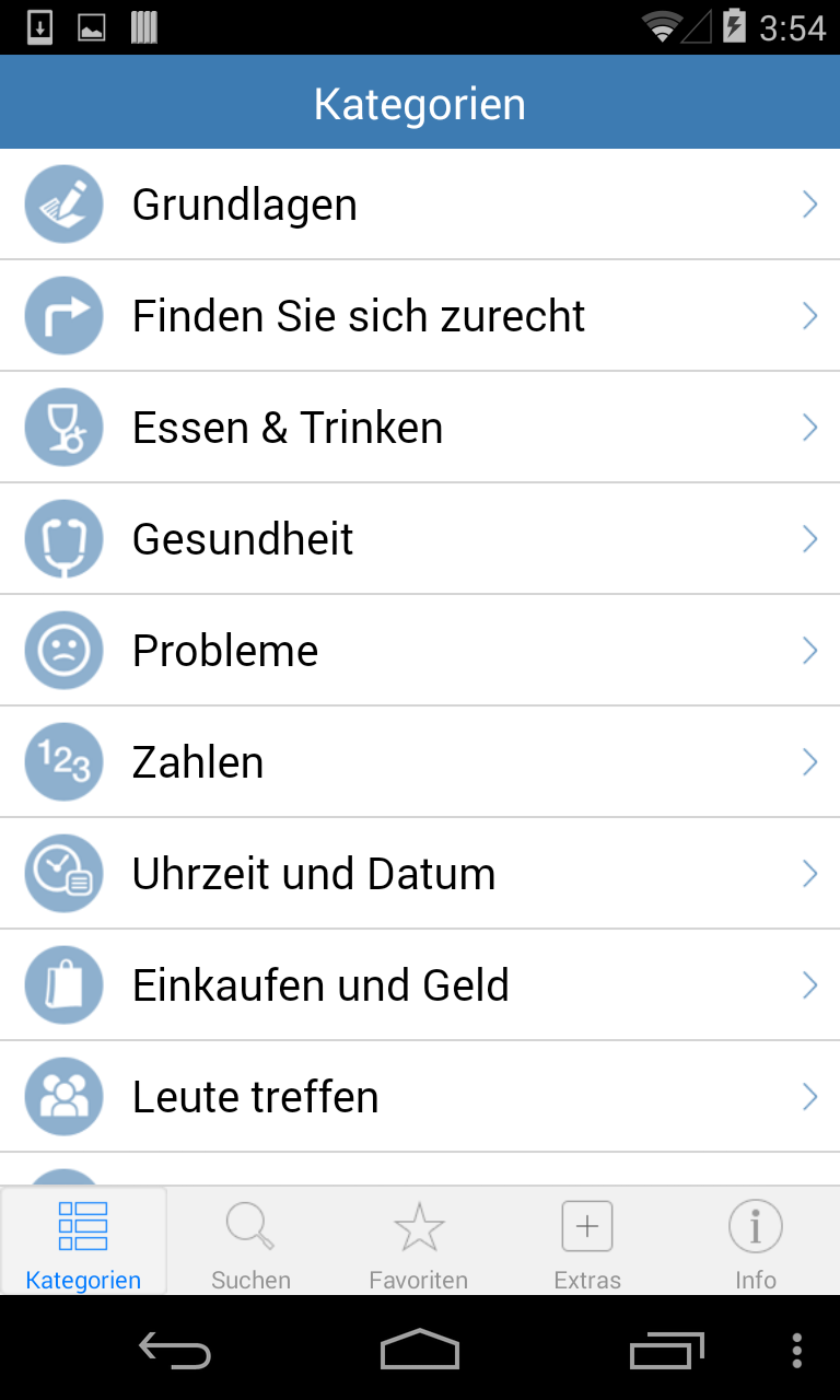 Android application Swedish Translation with Audio screenshort