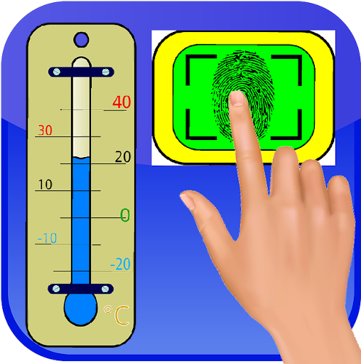 Footprint termometro scherzo