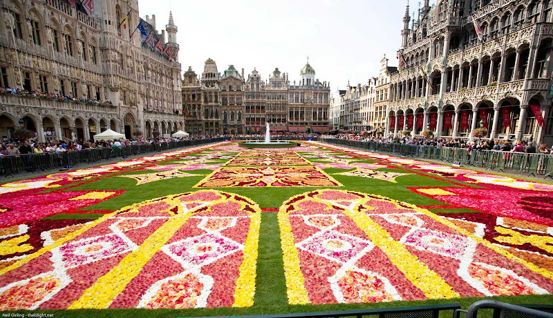 The Grand Place in Brussels, Belgium.