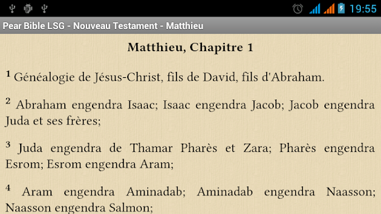 【免費書籍App】Pear Bible LSG (Louis Segond)-APP點子
