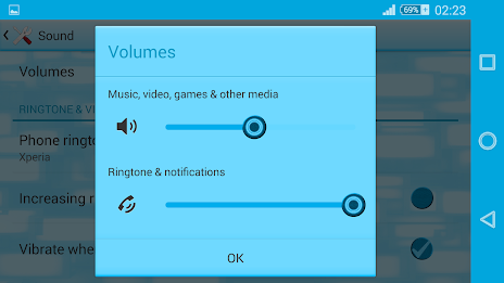Xperien Theme Neon Blue poster 10