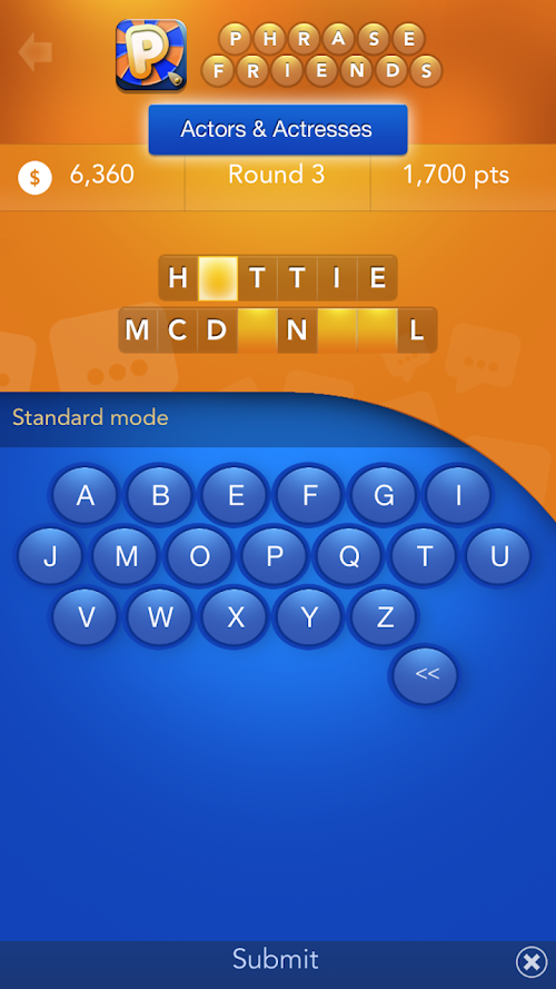 Android application Phrase Friends screenshort