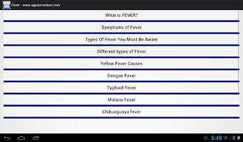 fevers and symptoms APK Cartaz #2