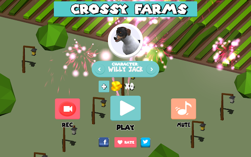 Download Crossy Farms:An animals Runner APK