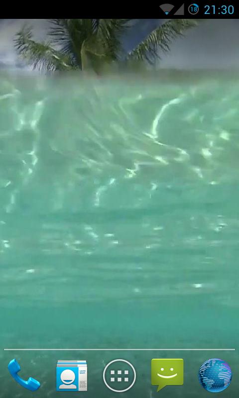 Lagoon Waves Live Wallpaper 2 Screen 2