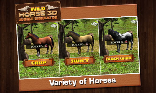 【免費模擬App】Wild Horse Jungle Simulator 3D-APP點子