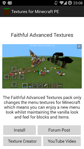 【免費工具App】Textures for Minecraft PE-APP點子