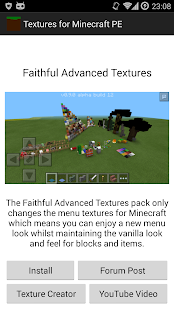 download Textures for Minecraft PE free