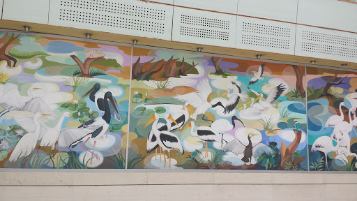 Birds Mural at the Hospital