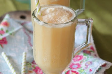 Honey and Orange Creamsicle Slushie