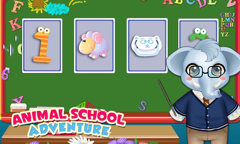 Animal School Adventure Screen 1