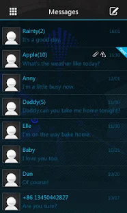 GO SMS Pro Icecream Theme - screenshot thumbnail