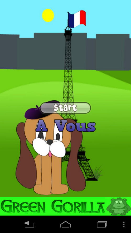 Android application French Word Game screenshort
